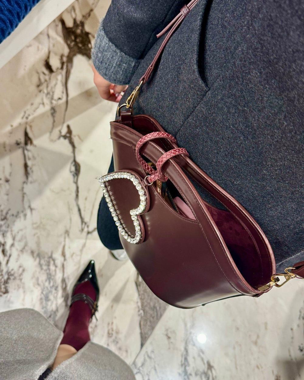 Heartless Bag - Burgundy
